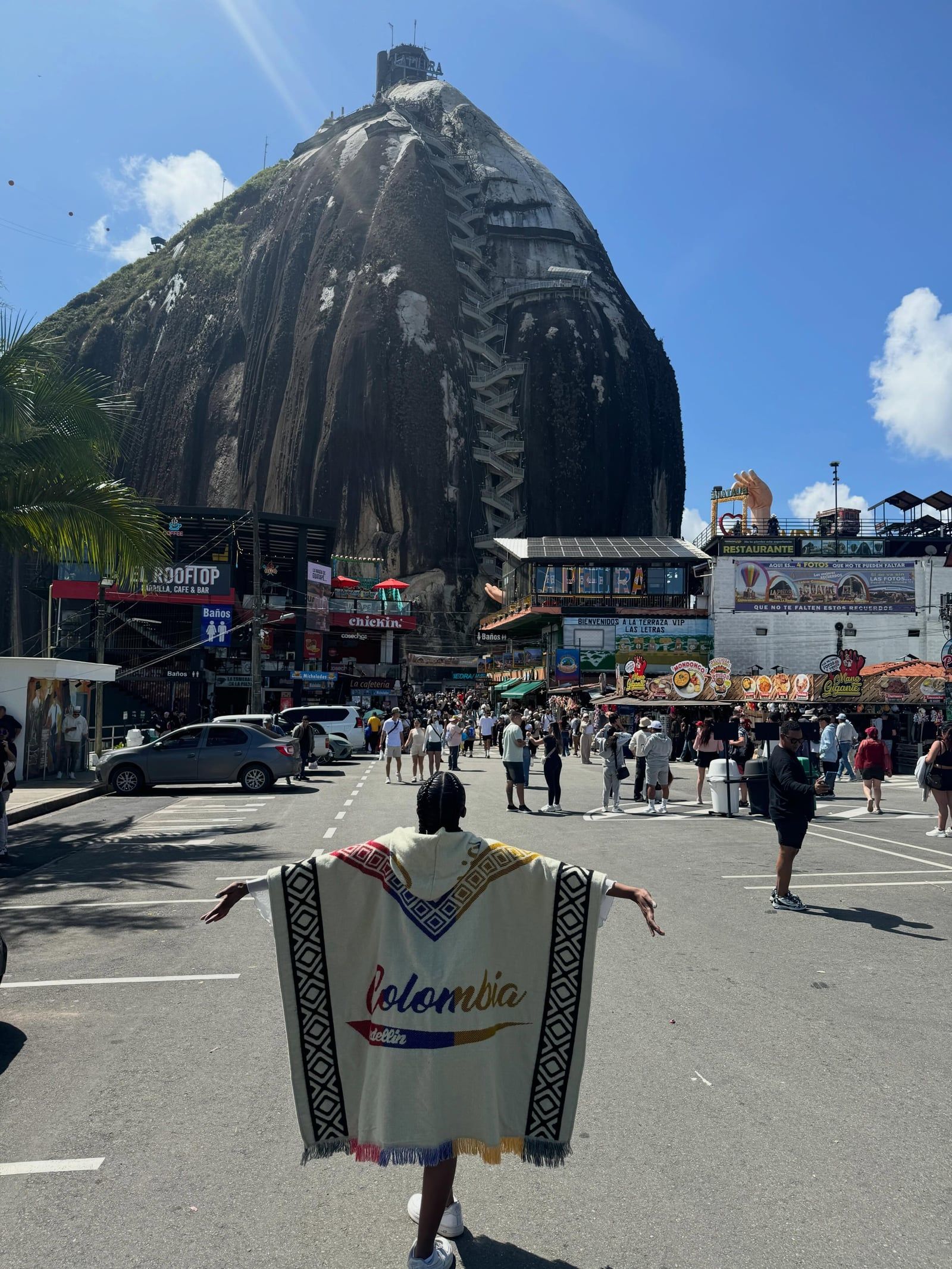 Besucherfoto einer Piedra del Peñol-Tour
